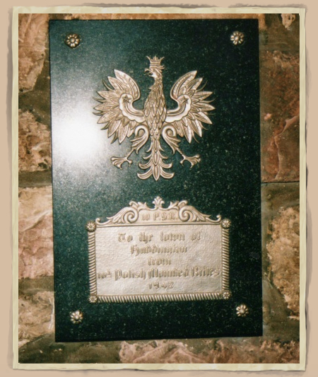 Polish memorial, Haddington Town House.jpg